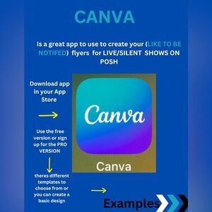 You can Create your FLYER!! Use Canva